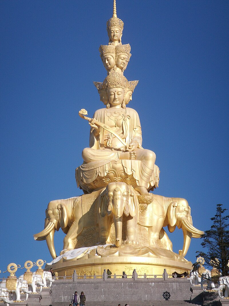 四川峨眉山-金顶佛光